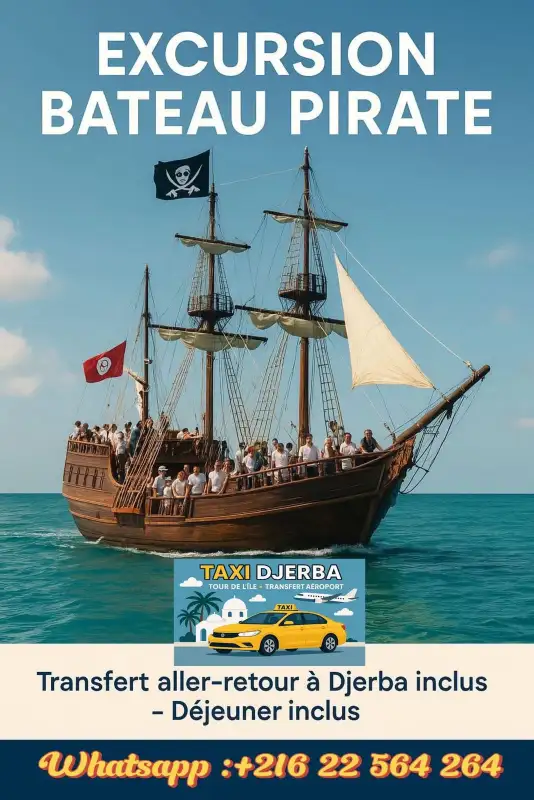 Photo 1 de Bateau pirate - Demi journée + Déjeuner Inclus