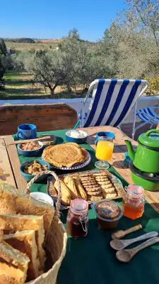 Table d'hôte en pleine nature
