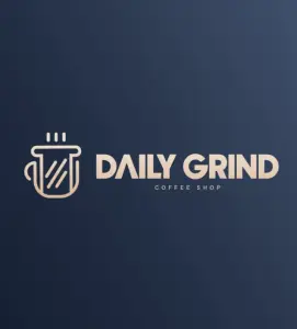 Logo de Daily Grind Coffee Shop